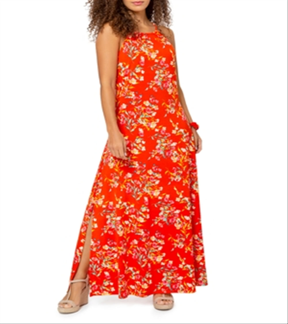 Leota Cameron Floral Print Maxi Dress XS