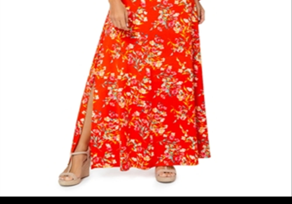 Leota Cameron Floral Print Maxi Dress XS