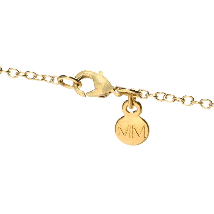 MAYAMAR 24K Gold Plated Choice of Length Oval Rolo Link Chain Necklace