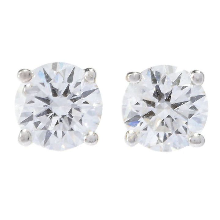 Grown Gorgeous 14K Gold Choice of Carat Lab Grown Diamond Solitaire Earrings