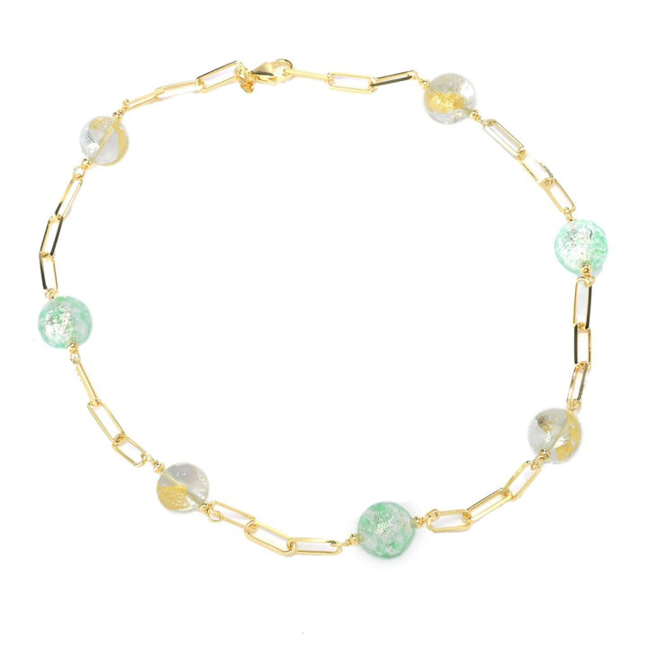 Toscana Italiana 18K Gold Plated Murano Glass Station Choice of Length Necklace