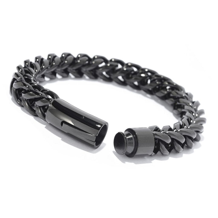 Invicta Men's Stainless Steel Rounded Franco Chain Bracelet
