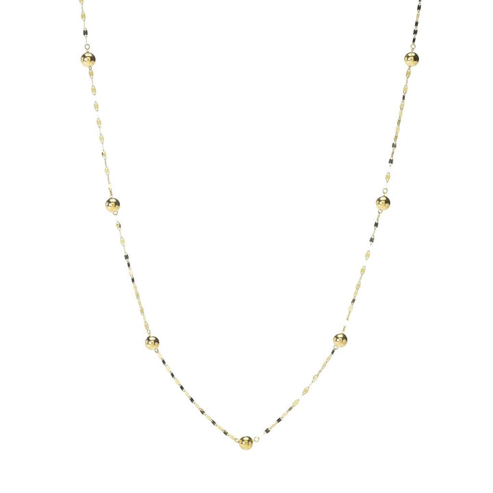 Stefano Oro 14K Gold "Sfera Station" Choice of Length Petali Necklace