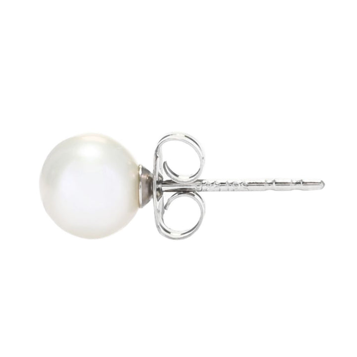 IP Stud Earrings Choice of Size Freshwater Cultured Pearl