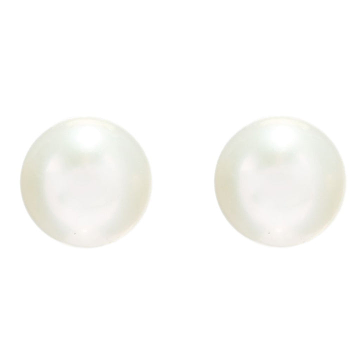 IP Stud Earrings Choice of Size Freshwater Cultured Pearl