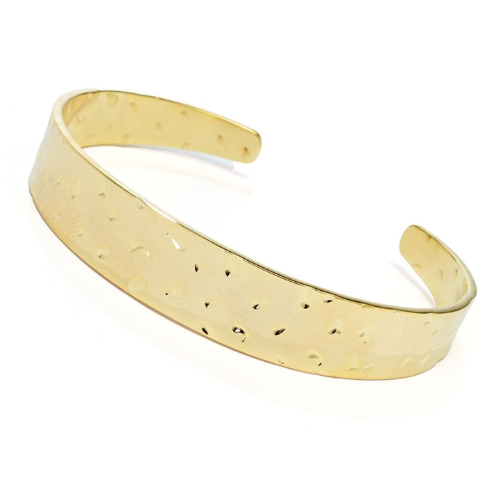 Toscana Italiana 18K Gold Plated Choice of Finish Cuff Bracelet