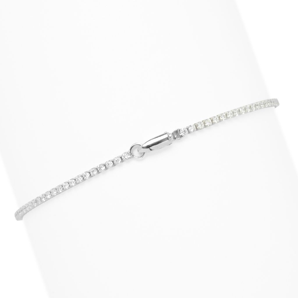 Peace Jewelers 14K Gold 1.42ctw Round Lab Grown Diamond Trendy Bracelet