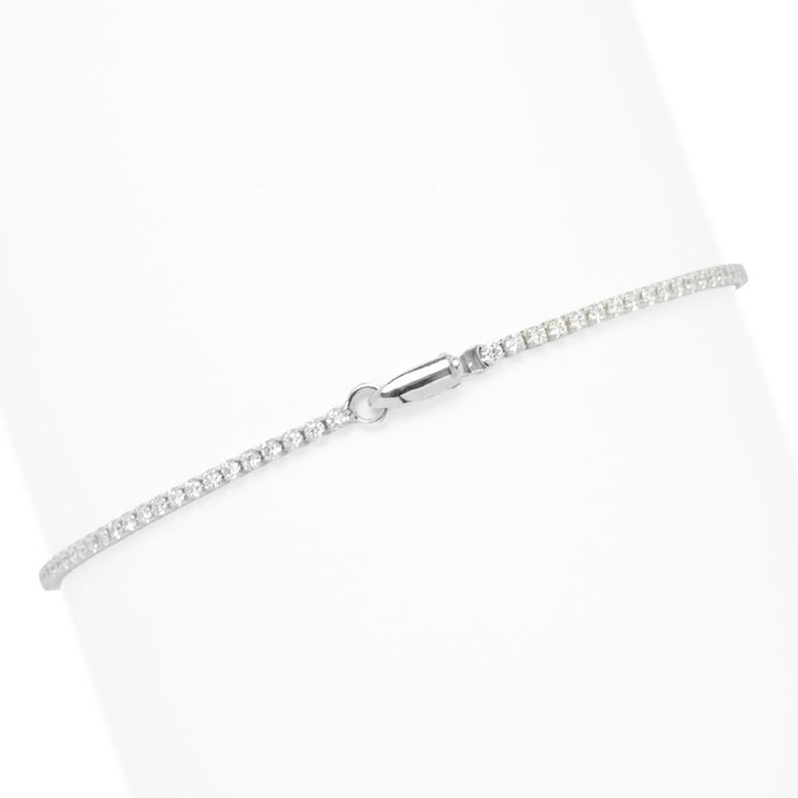 Peace Jewelers 14K Gold 1.42ctw Round Lab Grown Diamond Trendy Bracelet