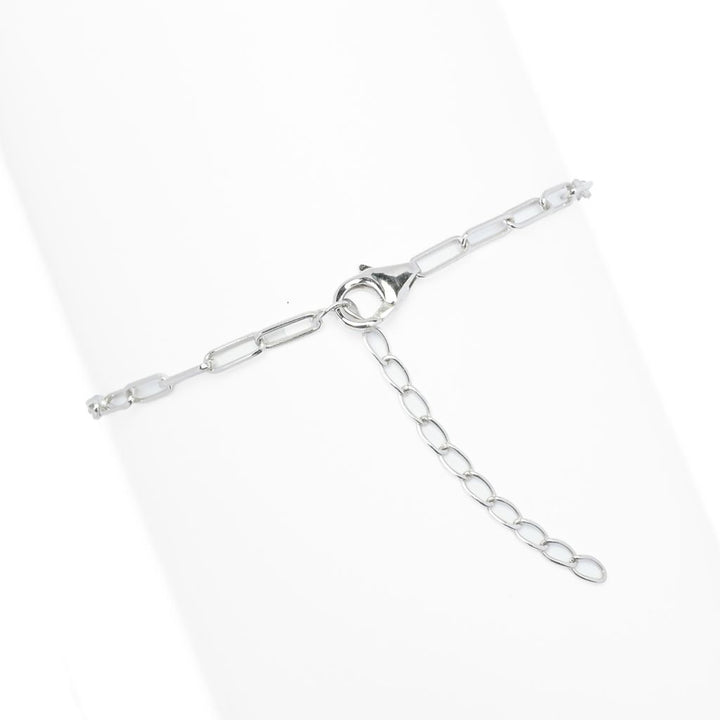 Diamond Treasures 14K White Gold 1.51ctw Purple Diamond Double Sided Bracelet