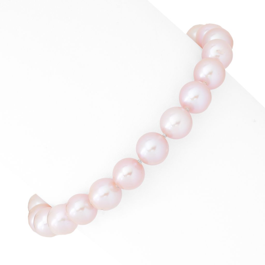Imperial Pearl Freshwater Cultured Pink Pearl Strand 7.5" Bracelet