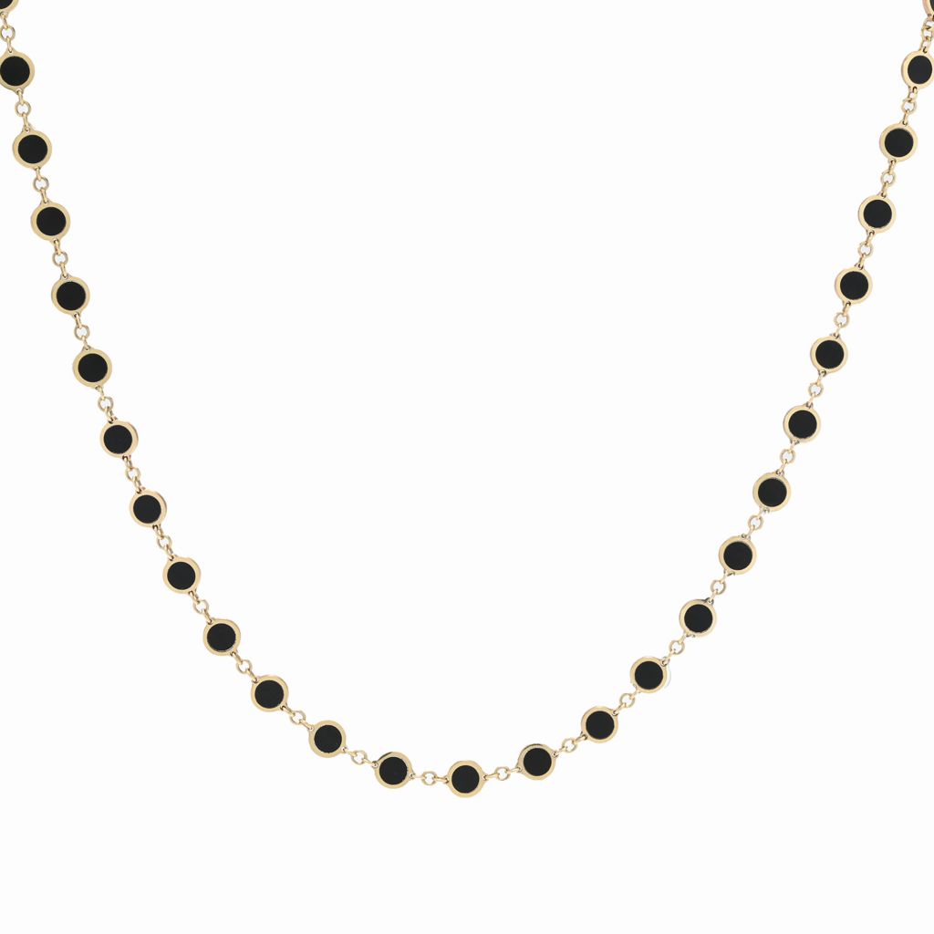Sabrina Designs 14K Gold Choice of Gemstone & Length Station Necklace