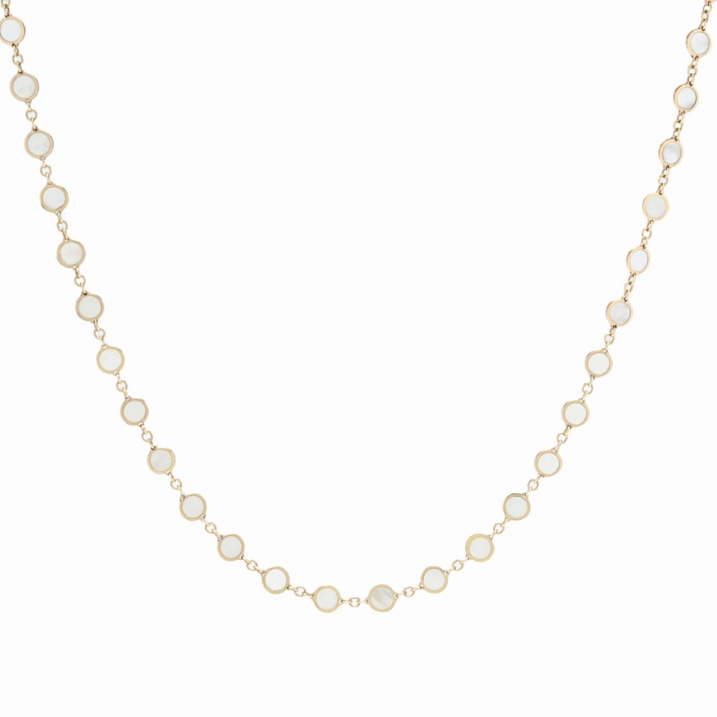 Sabrina Designs 14K Gold Choice of Gemstone & Length Station Necklace