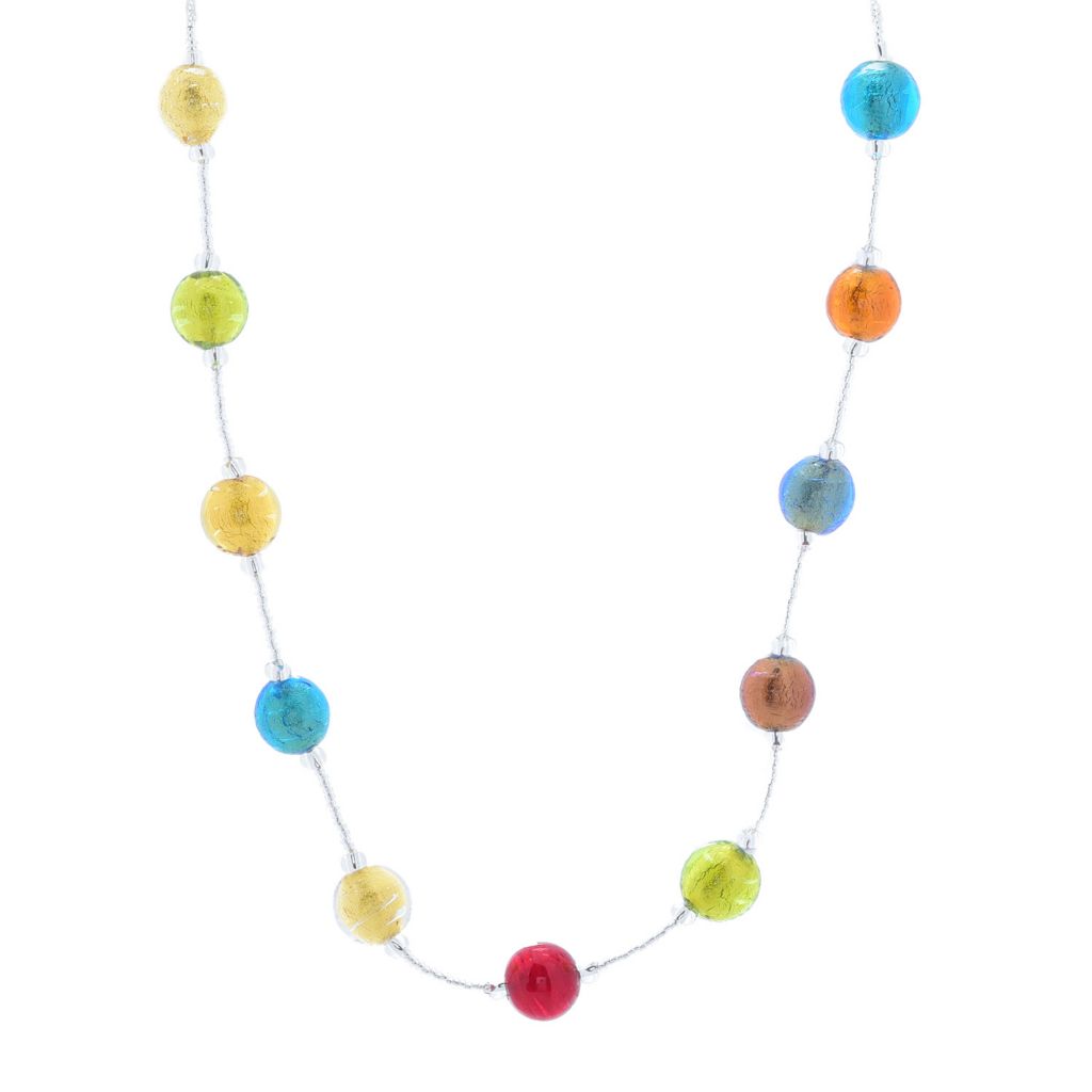 Il Murano di Francesca Choice of Length Murano Glass Bead Necklace