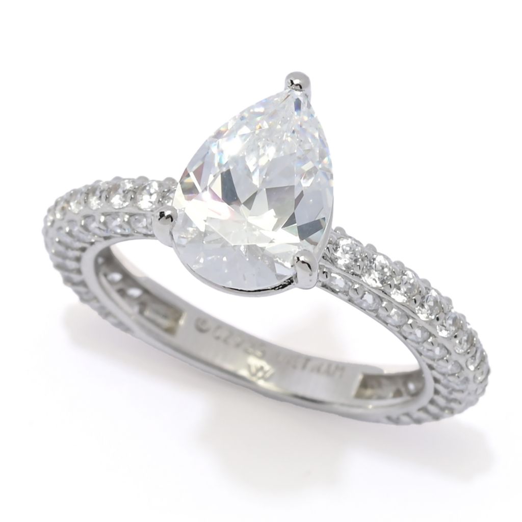 Brilliante Choice of Shape Simulated Diamond Solitaire Ring