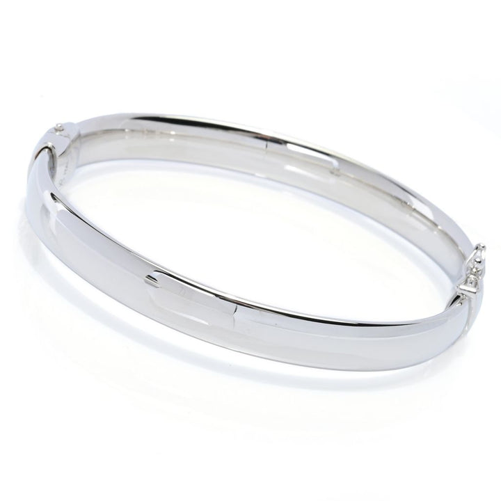 Toscana Italiana Choice of Size 8mm Bombe Tubing Hinged Bangle Bracelet