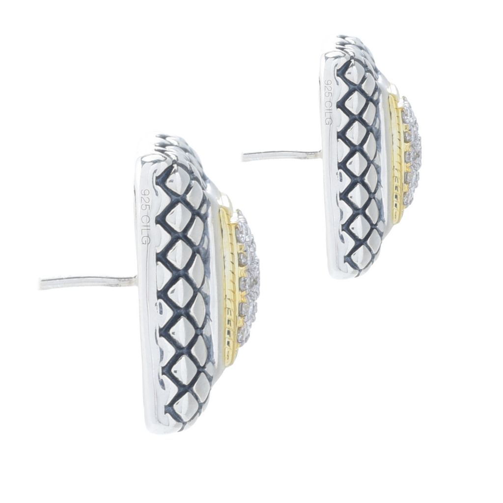 Melodia Diamonds 0.50ctw Lab Grown Diamond Cushion Shape Earrings
