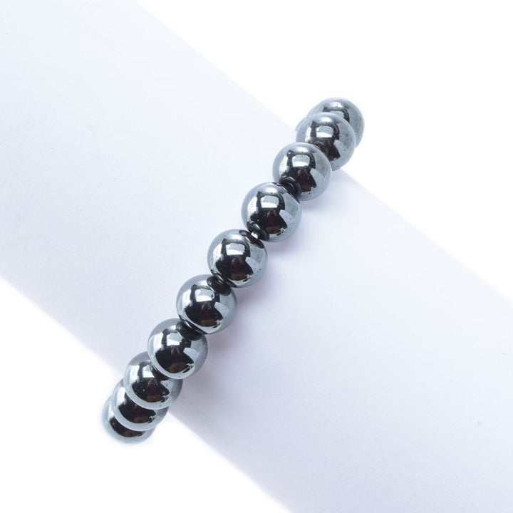 Choice of 10mm Gemstone Bead 7.5" Stretch Bracelet