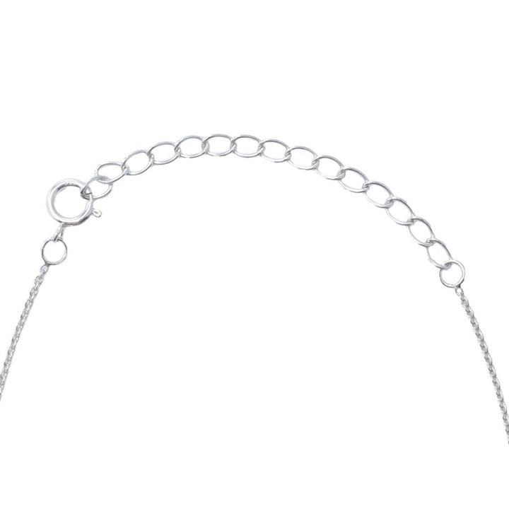 Diamond Treasures 14K White Gold 0.70ctw Fancy Purple Diamond Charm Necklace
