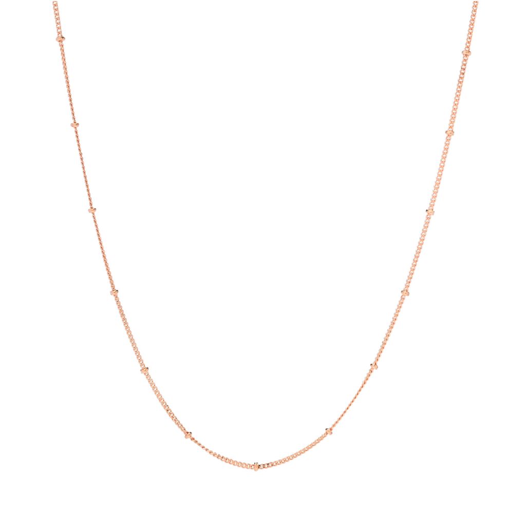 Claire Vessot Designs 14K Gold or Platinum Plated Choice of Length Signature Chain