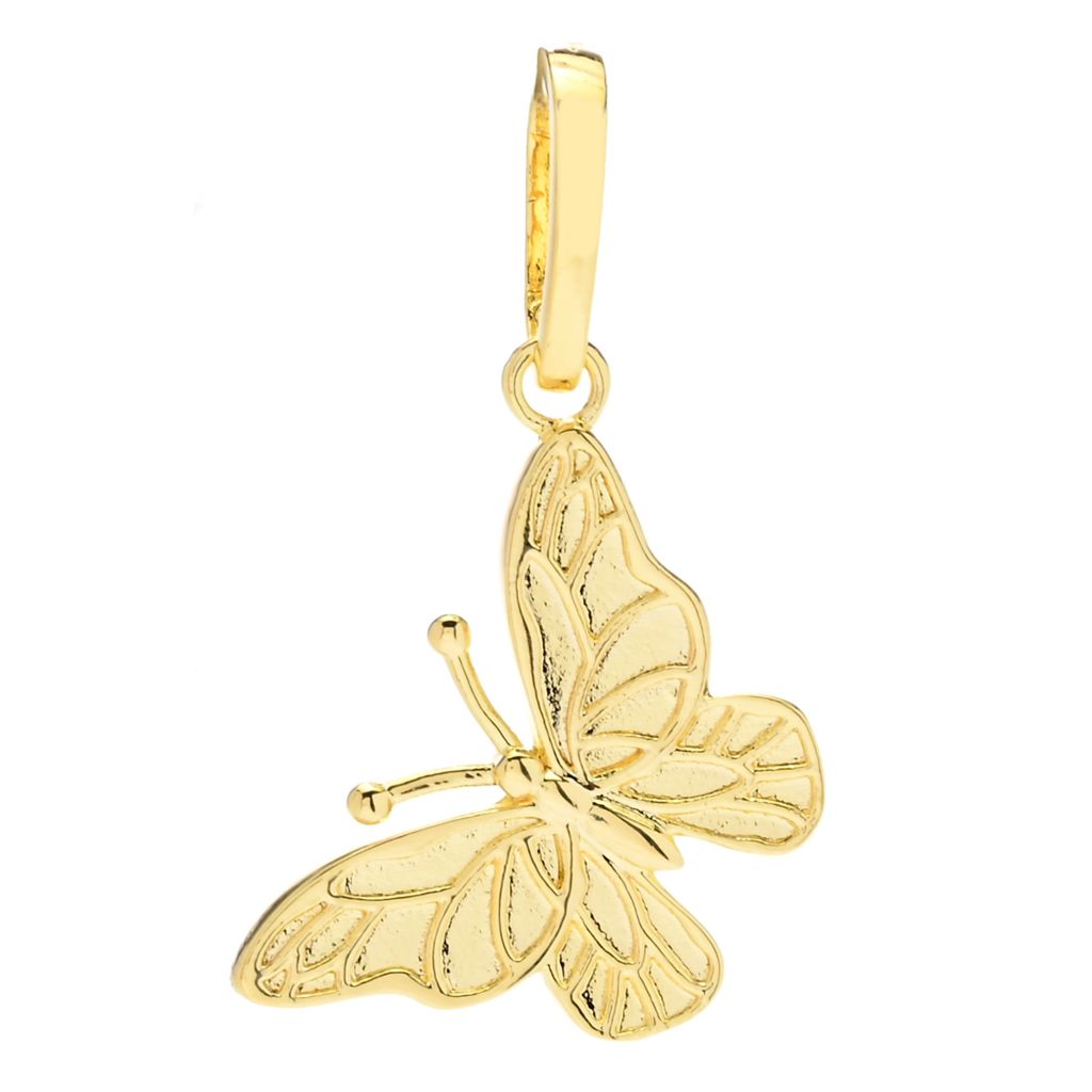 Toscana Italiana 18K Gold Plated Choice of Animal Charm Enhancer Pendant