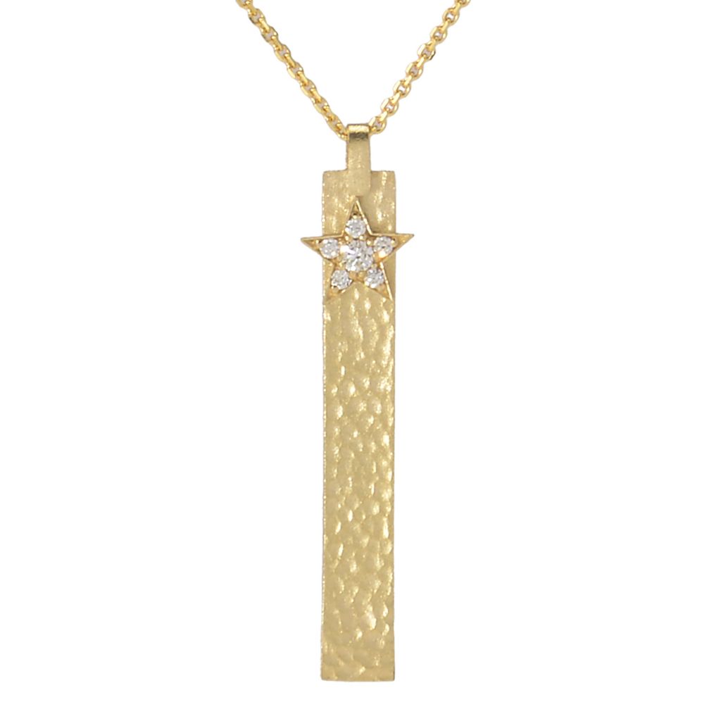 Sonia Bitton Galerie de Bijoux Diamond w/ Choice of Celestial Motif Charm Pendant