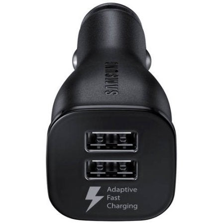 Samsung Fast Charge Dual-Port Car Charger Retail Packaging