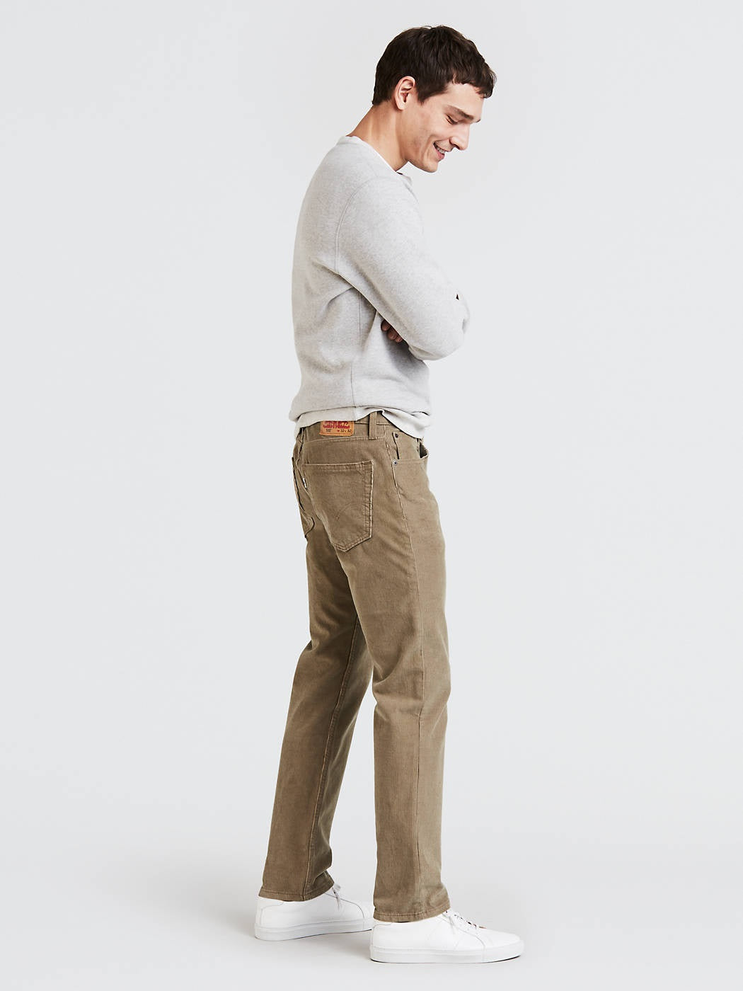 Levi's Men´s 502 Taper Corduroy Pants Tan Size 30x30