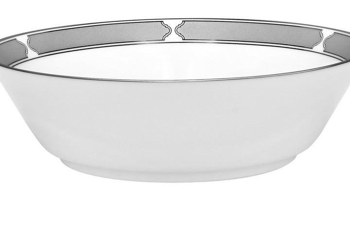 Noritake Eternal Palace Platinum Soup/Cereal Bowl Silver One Size