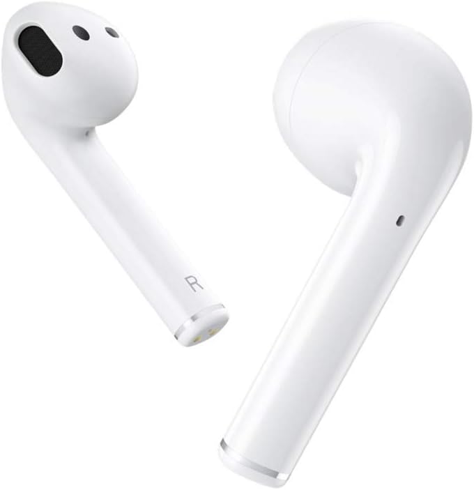 Realme RMA201 Wireless Air Buds with Charging Case, White