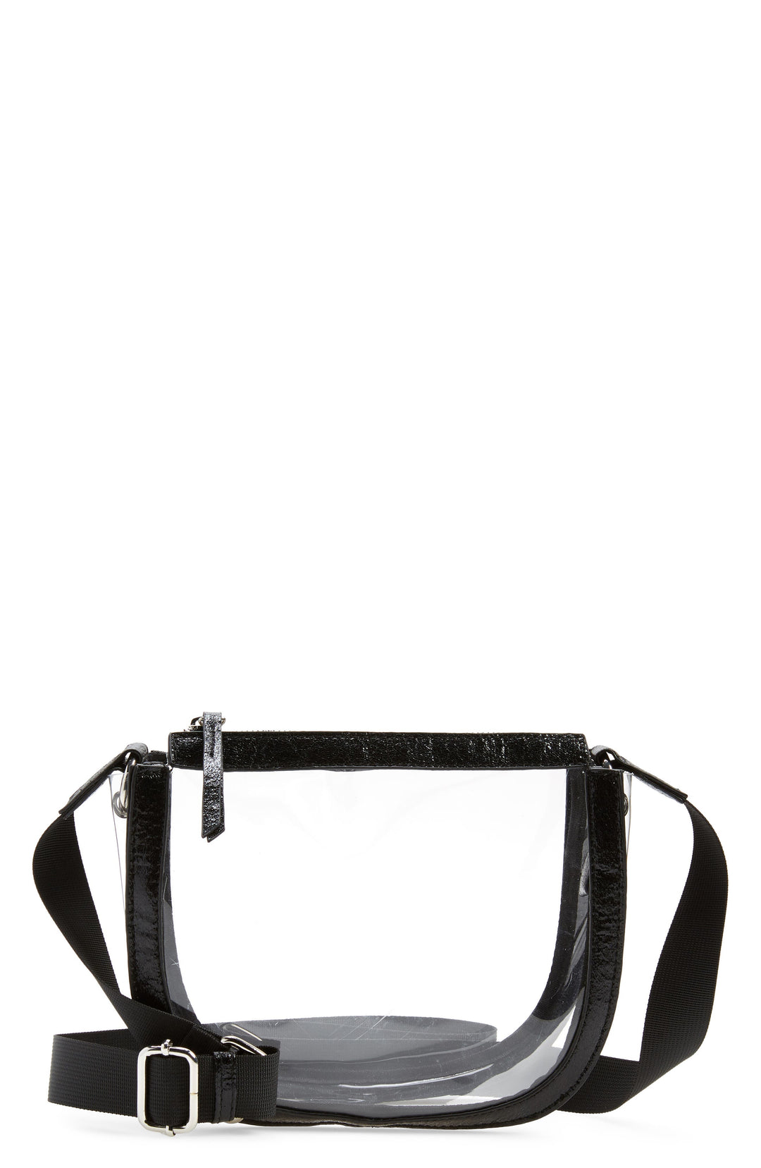 Nordstrom Transparent Crossbody Bag Black