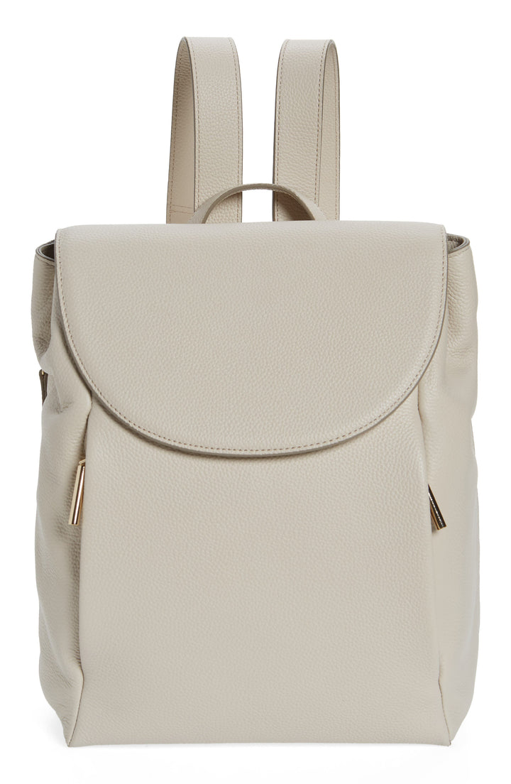 Nordstrom Sophia Core Leather Backpack Beige