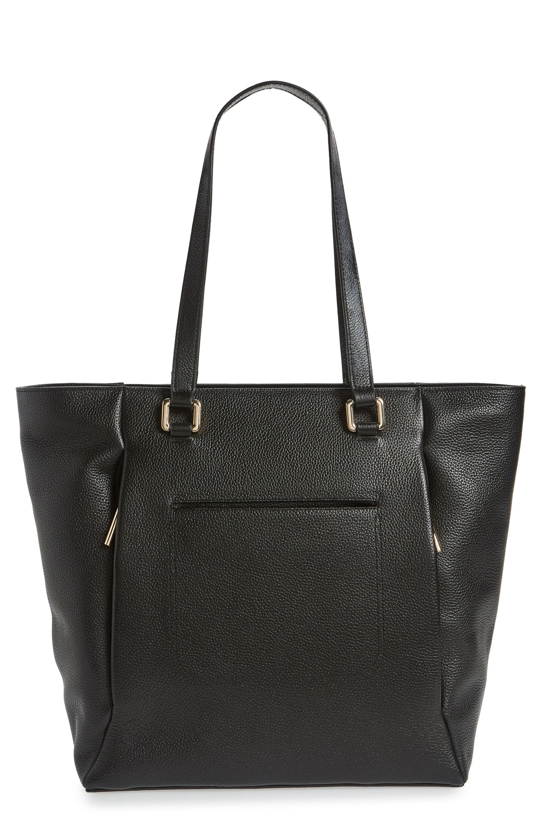 Nordstrom Olivia Core Leather Tote Black