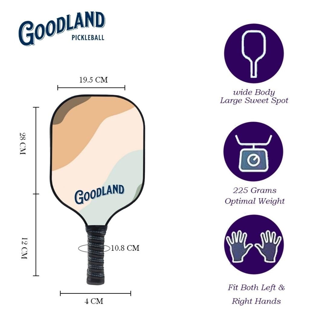 Goodland Pickleball Paddle Set Fiberglass - Soho