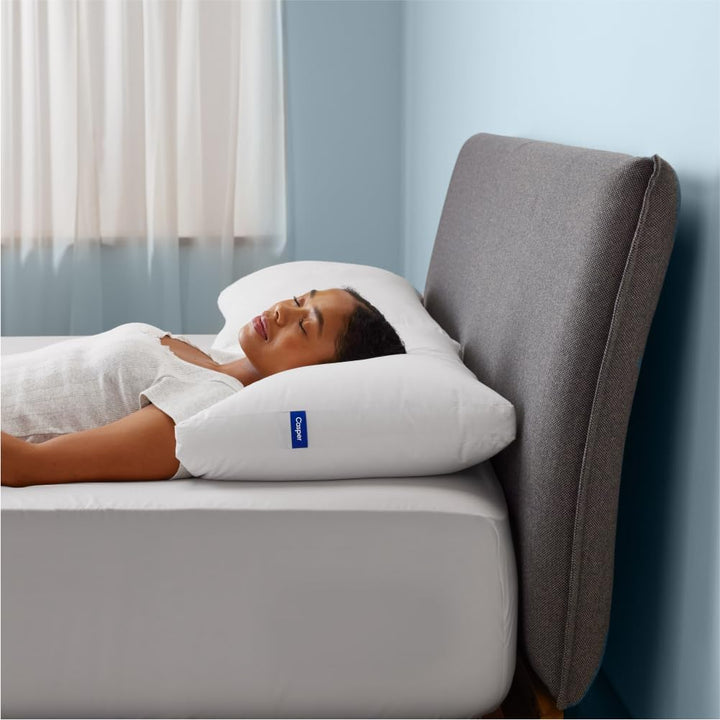 Casper Sleep Essential Pillow for Sleeping, King, White