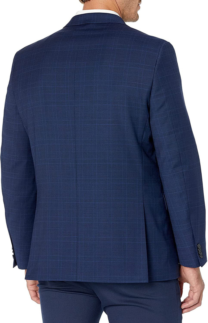 Tommy Hilfiger Men's Modern Fit Th Flex Stretch Suit Jackets Blue Size 38