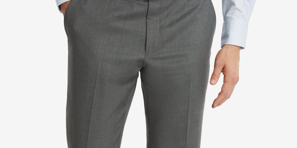 Tommy Hilfiger Men's Modern Fit Th Flex Stretch Suit Pants Gray Size 32X32