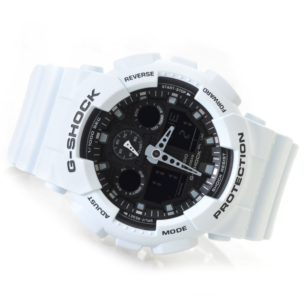 Casio 50mm G-Shock Quartz Analog / Digital Multi Function Strap Watch