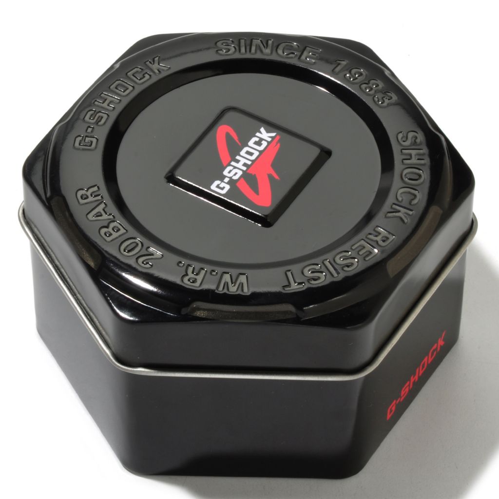 Casio 52mm G-Shock Quartz Analog / Digital Multi Function Resin Strap Watch
