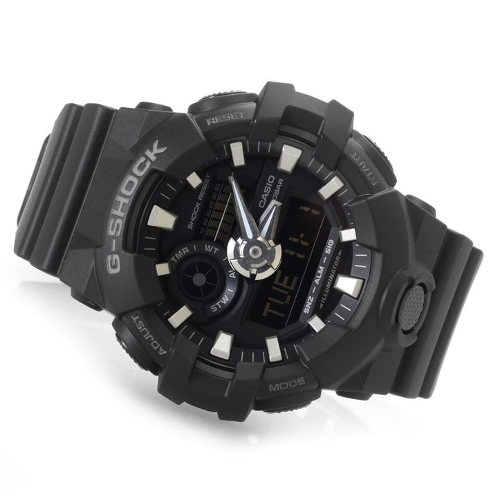 Casio 52mm G-Shock Quartz Analog / Digital Multi Function Resin Strap Watch
