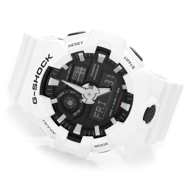 Casio 52mm G-Shock Quartz Analog / Digital Multi Function Resin Strap Watch