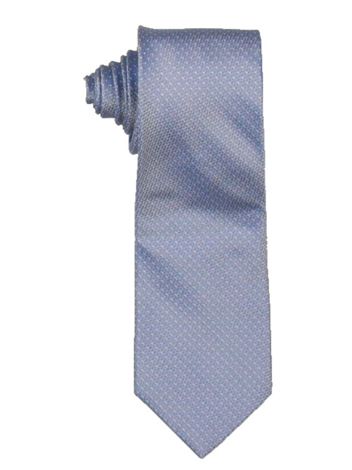 Calvin Klein Mens Silk Blend Polka Dot Neck Tie Gray One Size