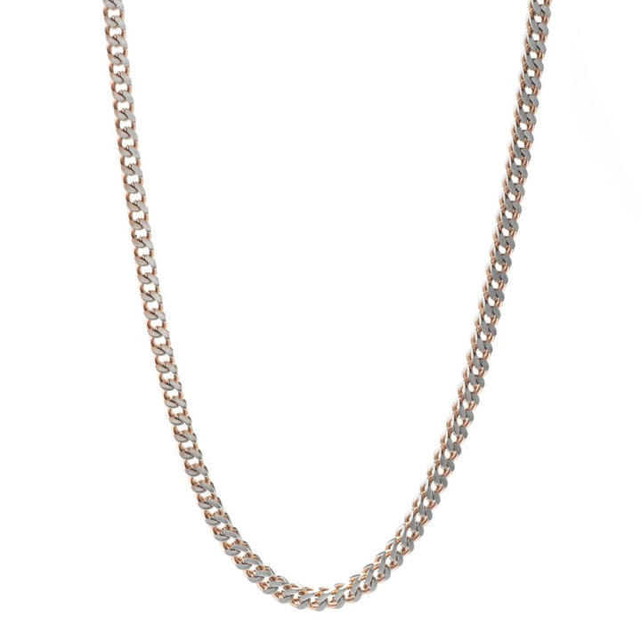 Invicta Jewelry Two-tone Stainless Steel 24" Franco Chain Necklace