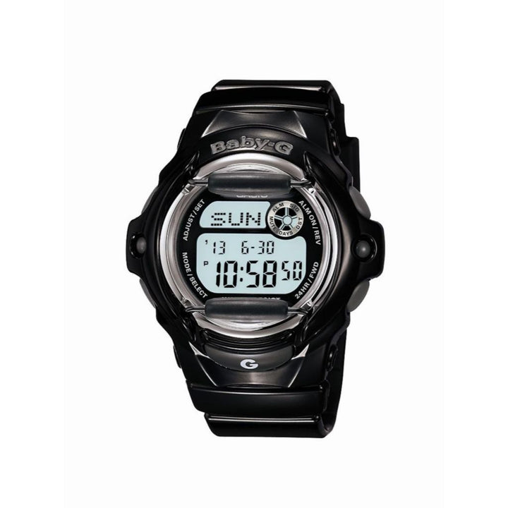Casio 42mm Baby-G Quartz Stop Watch Resin Strap Watch