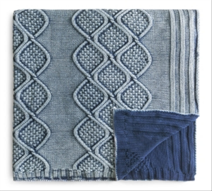 Sparrow & Wren Denim Throw - 100% Exclusive Blue