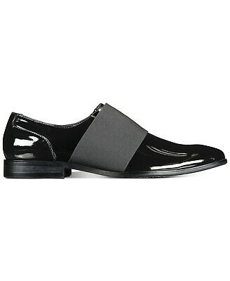 INC International Concepts Men's Kain Patent Loafers Black