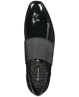 INC International Concepts Men's Kain Patent Loafers Black