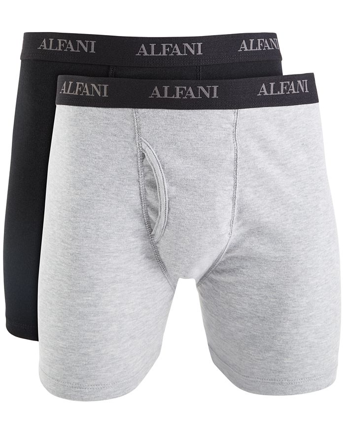 Alfani Men's 5 Pk Boxer Briefs Black Size Small