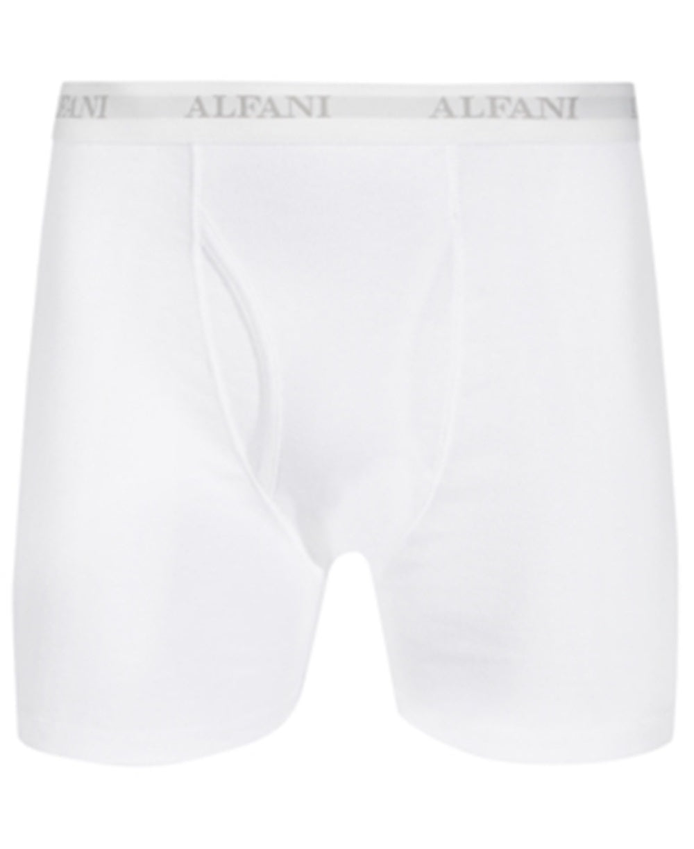 Alfani Men's 5 Pack Boxer Briefs White Size Small