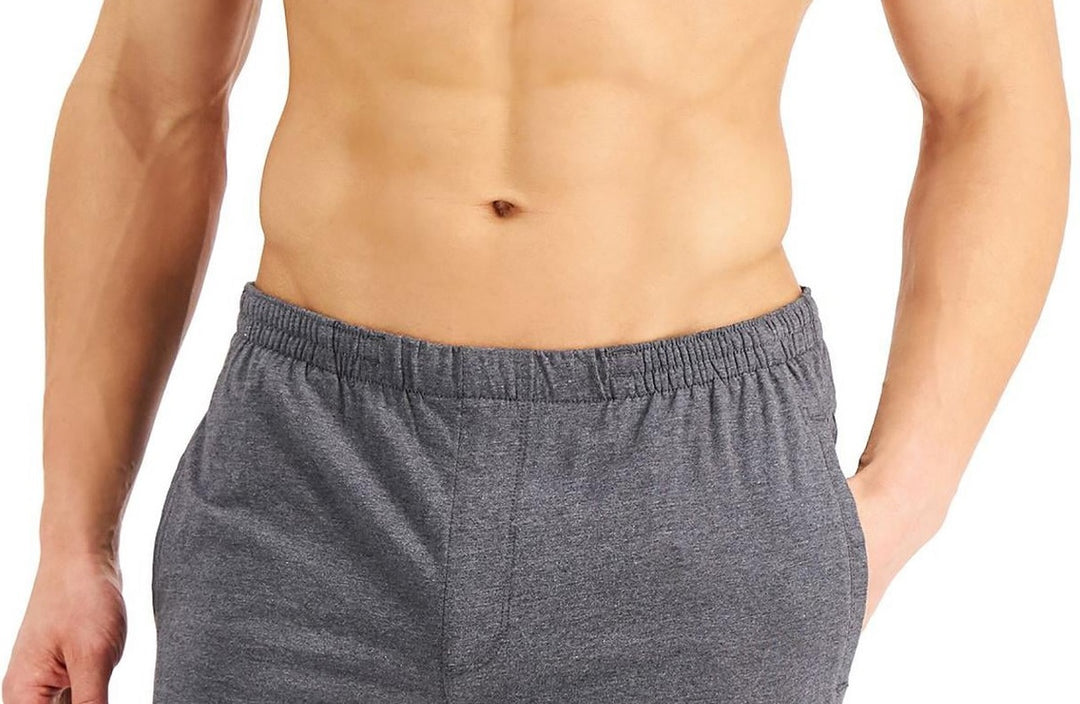 Alfani Men's Quick Dry Pajama Shorts Gray Size X-Large