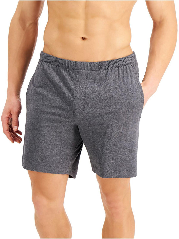 Alfani Men's Quick Dry Pajama Shorts Gray Size X-Large